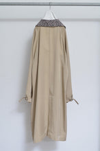 Load image into Gallery viewer, ROBE TRENCH COAT_TENCEL (01/BEG)