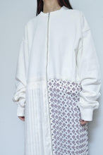 画像をギャラリービューアに読み込む, ZIP UP SWEAT OP WHT / 01