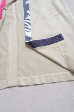 Load image into Gallery viewer, ROBE TRENCH COAT_TENCEL (01/BEG)