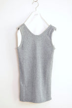 画像をギャラリービューアに読み込む, MESH KNIT TANK TOP / B.GRY