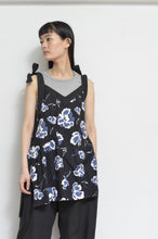 画像をギャラリービューアに読み込む, V-NECK TANK_LONG_LINEN 01/BLACK