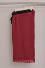 Load image into Gallery viewer, MUFFLER WRAP SKIRT/ROSE