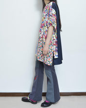 Load image into Gallery viewer, W SLEEVE TOPS_NAVY / A