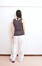 画像をギャラリービューアに読み込む, MESH KNIT TANK TOP / D.BRN