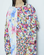 Load image into Gallery viewer, W SLEEVE TOPS_NAVY / A
