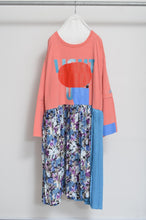 Load image into Gallery viewer, PLEATED TEE OP(PRINT)_Mi*00/C