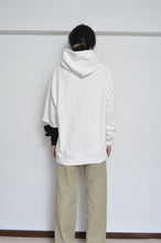 画像をギャラリービューアに読み込む, SLIT SLEEVE HOODIE (EMBROIDERY) / WHT/02_RE