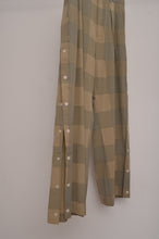 画像をギャラリービューアに読み込む, BLOCK CHECK TENCEL SIDE OPEN PANTS