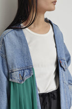 Load image into Gallery viewer, PLEATS DENIM JK