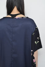 Load image into Gallery viewer, W SLEEVE TOPS_NAVY / B