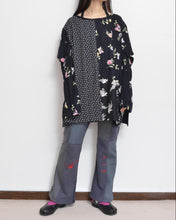將圖片載入圖庫檢視器 W SLEEVE TOPS_NAVY / B