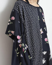 將圖片載入圖庫檢視器 W SLEEVE TOPS_NAVY / B