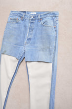 Load image into Gallery viewer, SLIT DENIM PT (MELTON) / 02_BEG