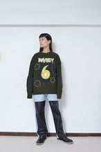 画像をギャラリービューアに読み込む, GAME SH PATCH KNIT P/O_FLOWER