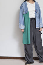 Load image into Gallery viewer, PLEATS DENIM JK