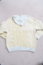 画像をギャラリービューアに読み込む, SWITCHING KNIT HOODIE(PRINT) 01/OFF WHITE_X