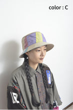 Load image into Gallery viewer, CUT AND CONNECTED TENCEL BUCKET HAT / BEG
