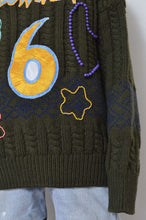 画像をギャラリービューアに読み込む, GAME SH PATCH KNIT P/O_FLOWER