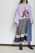 画像をギャラリービューアに読み込む, PLEATED TEE OP(PRINT) _ PUR/X_A