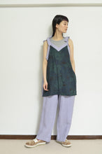 画像をギャラリービューアに読み込む, V-NECK TANK_LONG_LINEN 01/PURPLE