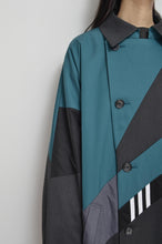 画像をギャラリービューアに読み込む, REMIX TRENCH COAT/NAV/02