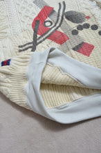 画像をギャラリービューアに読み込む, SWITCHING KNIT P/O(PRINT) 01/OFF WHITE_X