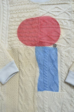 画像をギャラリービューアに読み込む, SWITCHING KNIT P/O(PRINT) 01/OFF WHITE_Mi