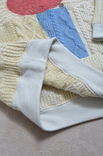 画像をギャラリービューアに読み込む, SWITCHING KNIT P/O(PRINT) 01/OFF WHITE_Mi