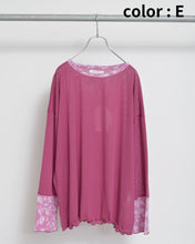 画像をギャラリービューアに読み込む, MESH L/S TEE_PINK