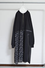 画像をギャラリービューアに読み込む, ZIP UP SWEAT OP BLK / 01