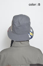 Load image into Gallery viewer, CUT AND CONNECTED TWILL BUCKET HAT