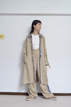 Load image into Gallery viewer, ROBE TRENCH COAT_TENCEL (01/BEG)