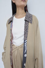 Load image into Gallery viewer, ROBE TRENCH COAT_TENCEL (01/BEG)