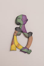 Load image into Gallery viewer, SCARF CUSHION FLAME/PICASSO_BORDEAUX