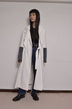 画像をギャラリービューアに読み込む, TABLE CLOTH △ SHAWL COAT_WHT