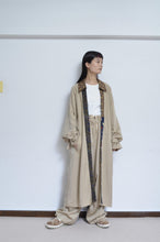 Load image into Gallery viewer, ROBE TRENCH COAT_TENCEL (02/BEG)