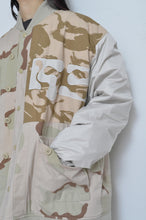 画像をギャラリービューアに読み込む, REMIX CAMO LAYER STADIUM JACKET/02