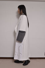 Load image into Gallery viewer, TABLE CLOTH △ SHAWL COAT/SHORT LINER set_WHT