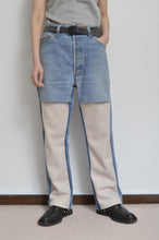 Load image into Gallery viewer, SLIT DENIM PT (MELTON) / 02_BEG