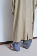 Load image into Gallery viewer, ROBE TRENCH COAT_TENCEL (02/BEG)