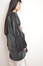 画像をギャラリービューアに読み込む, PLEATS SLEEVE SHIRT / BLK