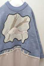 画像をギャラリービューアに読み込む, nyoroli KNIT*SATIN OP / WHT_00