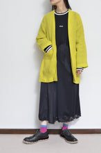 画像をギャラリービューアに読み込む, NO-COLLAR JK_LINEN 00/YELLOW