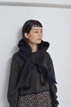 画像をギャラリービューアに読み込む, MELTON HOOD SHAWL/NAV