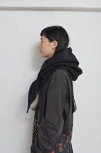 画像をギャラリービューアに読み込む, MELTON HOOD SHAWL/NAV