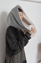 画像をギャラリービューアに読み込む, MELTON HOOD SHAWL/BEG