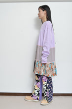 Load image into Gallery viewer, TIERED L/ST OP 01 / PURPLE