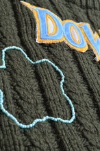 画像をギャラリービューアに読み込む, GAME SH PATCH KNIT P/O_FLOWER