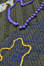 画像をギャラリービューアに読み込む, GAME SH PATCH KNIT P/O_FLOWER