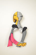 Load image into Gallery viewer, SCARF CUSHION FLAME/PICASSO